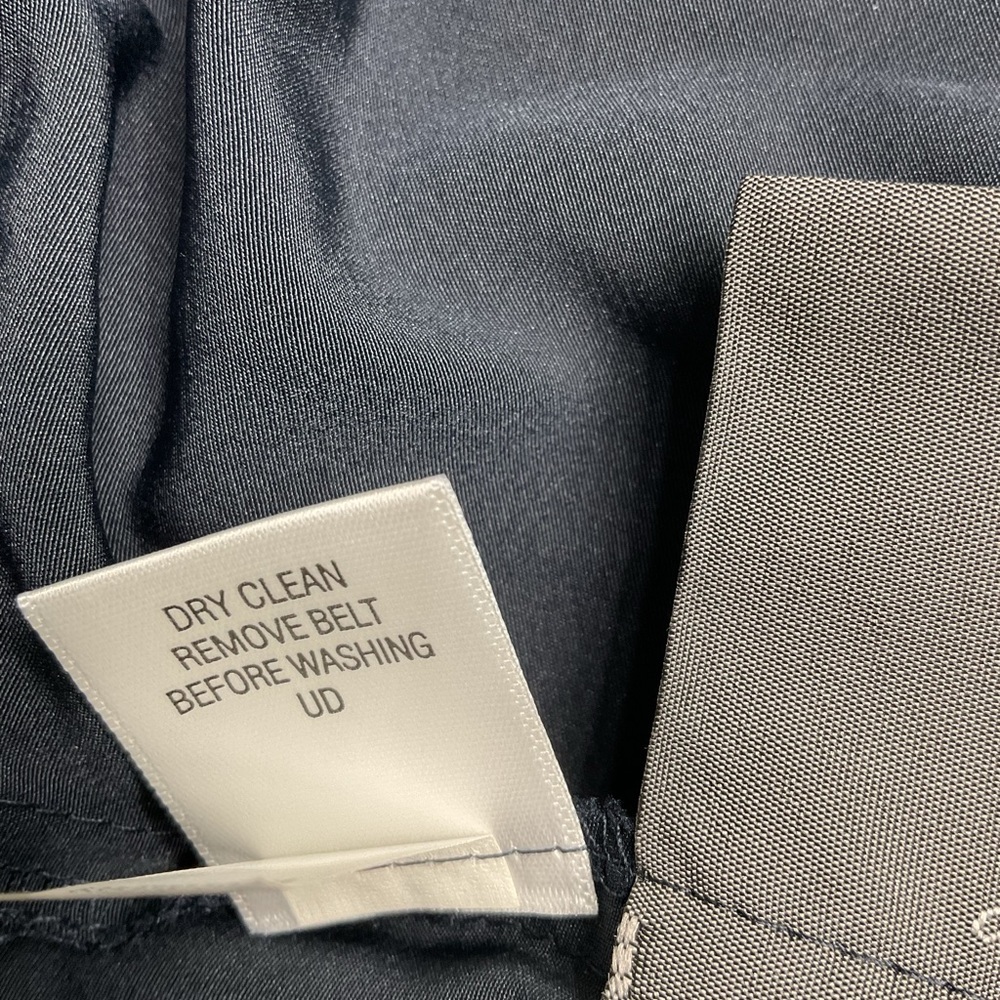 Simply Vera Vera Wang Navy and Tan Midi Dress - Picture 7 of 7
